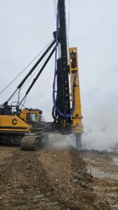 S8 zadanie1 20251118 13 węzeł Kobierzyce Połnoc palowanie WD 115