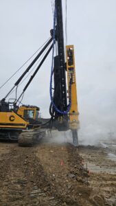 S8 zadanie1 20251118 14 węzeł Kobierzyce Połnoc palowanie WD 115