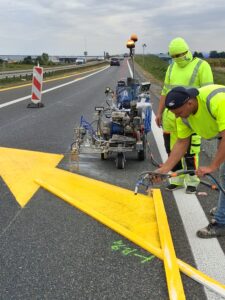 S8 zadanie1 03 20250927 wprowadzenie organizacji ruchu dla wjazdu na budowę DK8 1+650