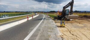 S8 zadanie1 03 20251001 wykonywanie wjazdu na budowę DK8 1+650