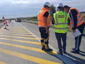 S8 zadanie1 07 20250927 wprowadzenie organizacji ruchu dla wjazdu na budowę DK8 1+650