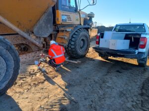 S8 zadanie1 08 20251216 badanie nośności nasypu drogi JD3 26L