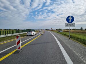 S8 zadanie1 10 20250927 wprowadzenie organizacji ruchu dla wjazdu na budowę DK8 1+650