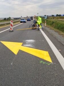 S8 zadanie1 14 20250927 wprowadzenie organizacji ruchu dla wjazdu na budowę DK8 1+650