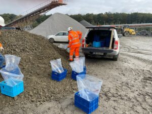 S8 zadanie1 15 20251015 kopalnia Piława Górna pobieranie próbek