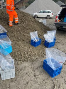 S8 zadanie1 16 20251015 kopalnia Piława Górna pobieranie próbek