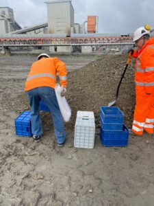 S8 zadanie1 17 20251015 kopalnia Piława Górna pobieranie próbek