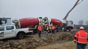 S8 zadanie1 06 20260205 wykonanie warstwy wyrównawczej 10 cm z betonu C12 15 obiekt WD 115