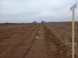 S8 zadanie1 09 20260127 km116+650 odhumusowanie zdjęcie w kierunku malejącego km