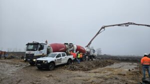 S8 zadanie1 09 20260205 wykonanie warstwy wyrównawczej 10 cm z betonu C12 15 obiekt WD 115