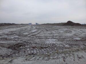 S8 zadanie1 09 20260209 117+000 odhumusowanie zdjęcie w kierunku malejącego km