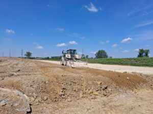 S8 zadanie1 05 20260519 Ł1 Ł2 węzeł Kobierzyce Północ stabilizacja warstwy nasypu