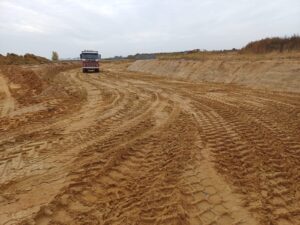 S8 zadanie1 09 20261015 wykop Węzeł Kobierzyce Północ łącznica Ł1